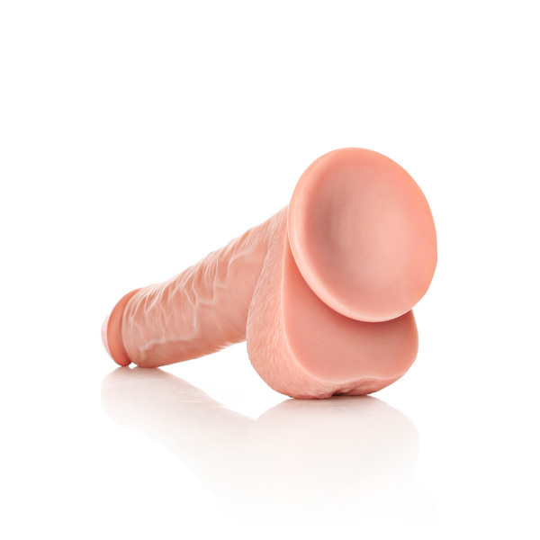 Straight Realistic Dildo with Balls and Suction Cup - 12 / 30,5 cm - Image 5