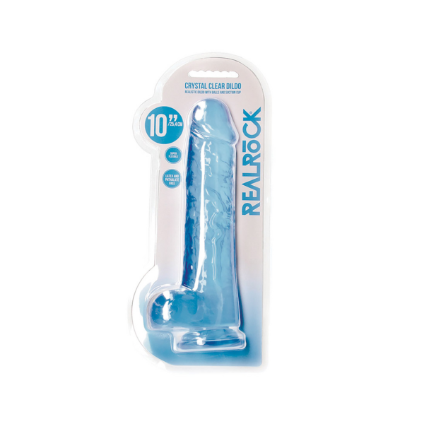 Realistic Dildo with Balls - 10 / 25,4 cm - Image 2