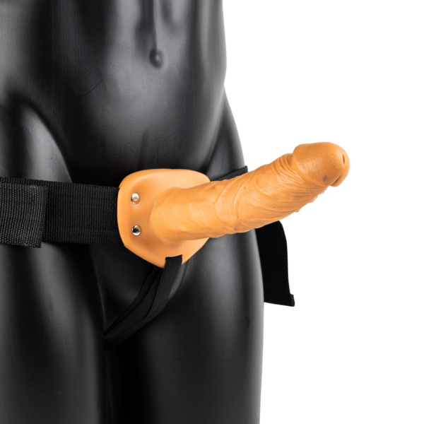 Vibrating Hollow Strap-On without Balls 20,5 cm - Image 3