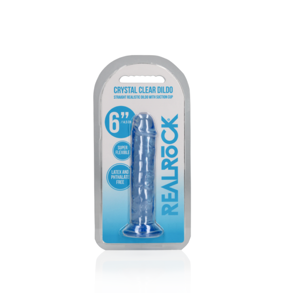 Straight Realistic Dildo with Suction Cup - 6'' / 14,5 - Image 2