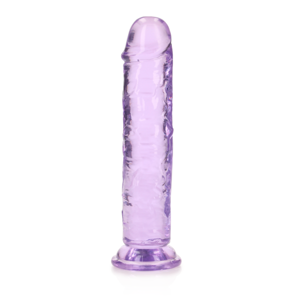 Straight Realistic Dildo with Suction Cup - 7'' / 18 - Image 4