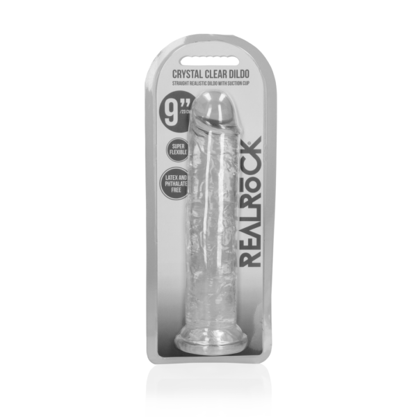 Straight Realistic Dildo with Suction Cup - 9'' / 23 - Image 2