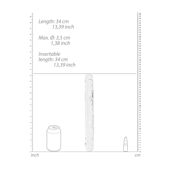 Realistic Double Dong - 13'' / 34 cm - Image 4