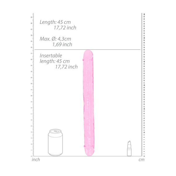 Realistic Double Dong - 18'' / 45 cm - Image 5