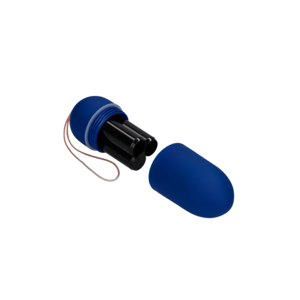 Vibrating Egg with 10 Speeds and Remote Control - L - Blue - Image 5