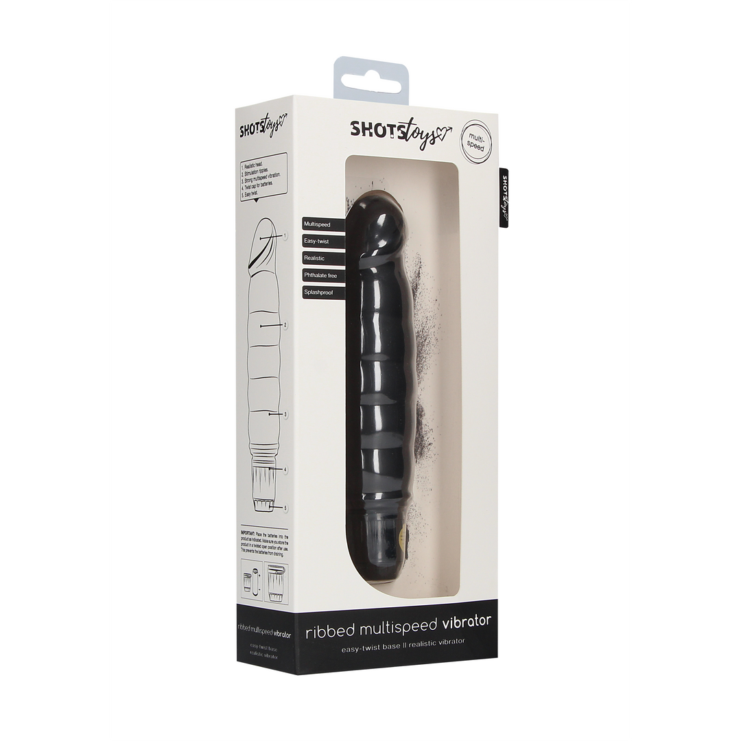 Ribbed Multispeed Vibrator 2 Ribbed Multispeed Vibrator - Image 2