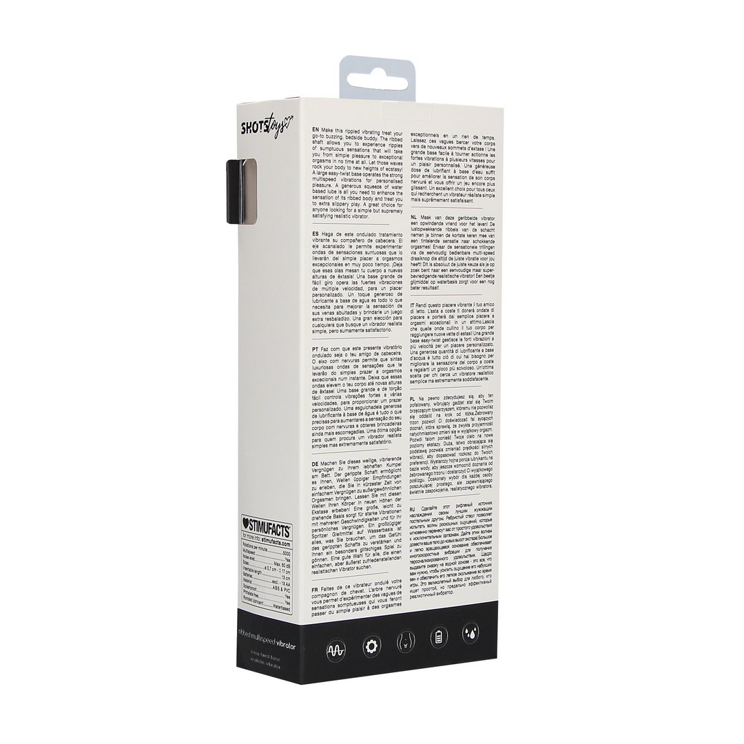 Ribbed Multispeed Vibrator 3 Ribbed Multispeed Vibrator - Image 3