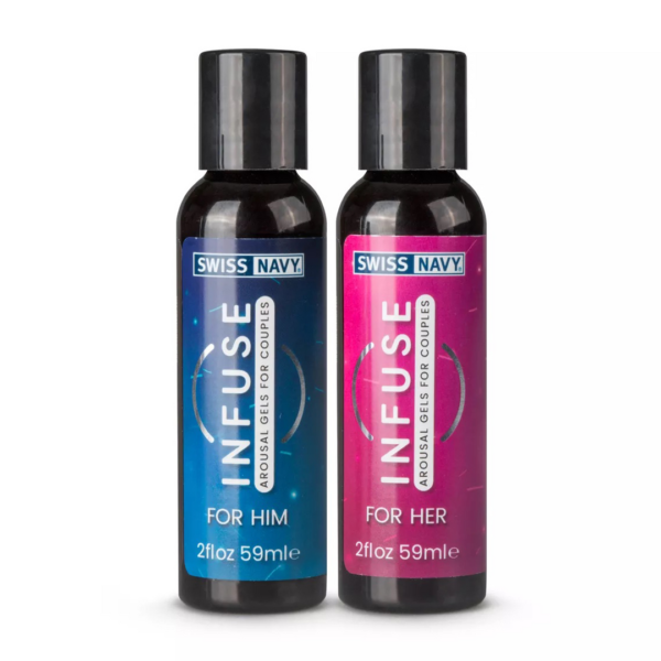 Infuse - 2 in 1 Arousal Gel for Couples - 2 x 2 fl oz / 59 ml - Image 3