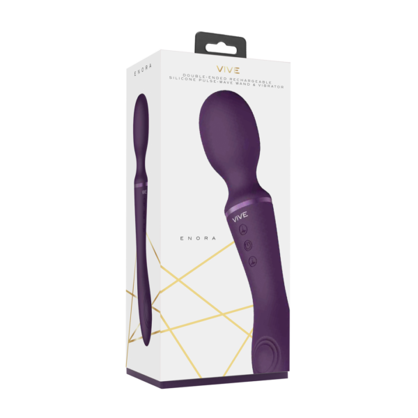 Enora - Wand Vibrator - Purple - Image 2