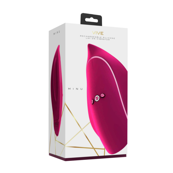 Minu - Lay On Vibrator - Pink - Image 2