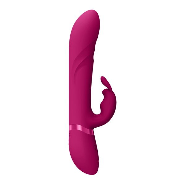 Nari - Vibrating and Rotating Beads, G-Spot Rabbit - Pink - Image 5