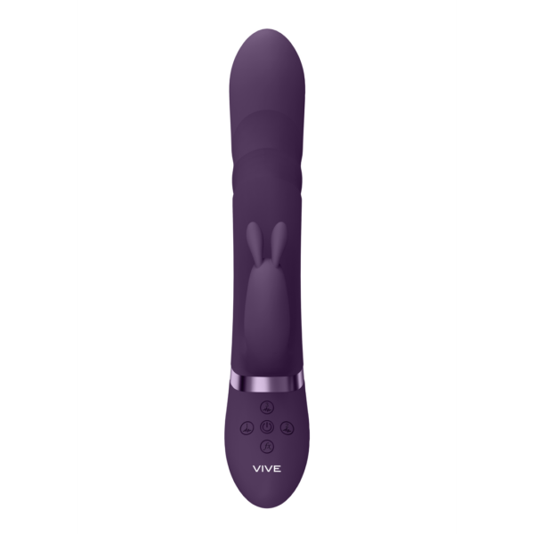 Nari - Vibrating and Rotating Beads, G-Spot Rabbit - Purple - Image 4