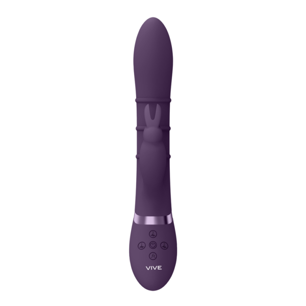 Sora - Up Down Stimulating Rings, Vibrating G-Spot Rabbit - Purple - Image 4