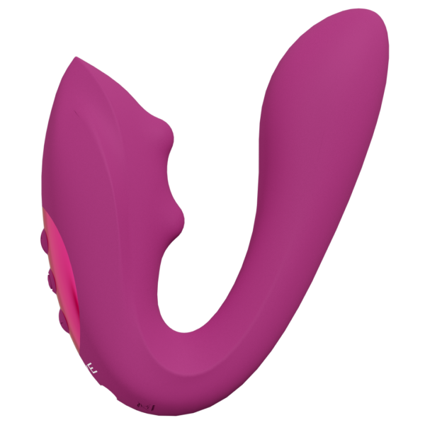 Yuki - Dual Motor G-Spot Vibrator with Massaging Beads - Pink - Image 5