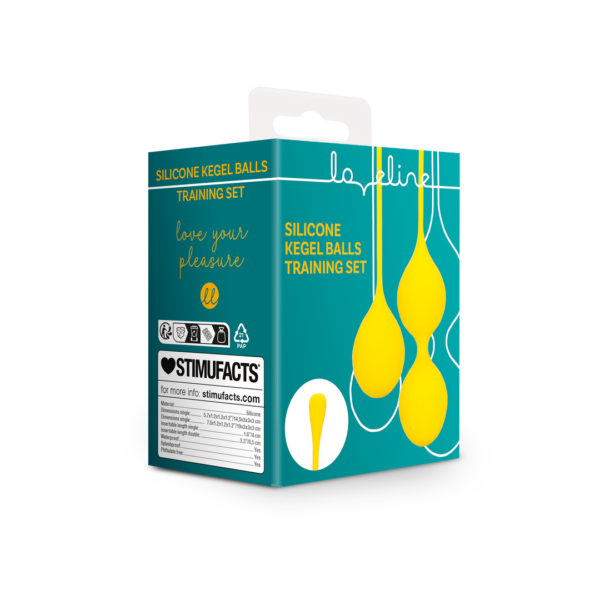 Silicone Kegel Balls Training Set - Carambola - Image 2