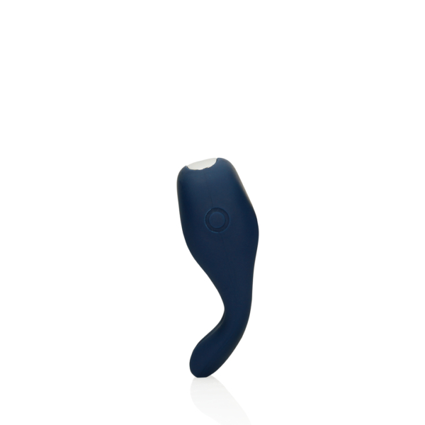 Pointed Vibrating Cock Ring - Baltic Blue - Image 6