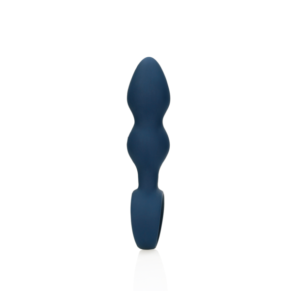 Teardrop Shaped Anal Plug - Large - Baltic Blue - Image 5