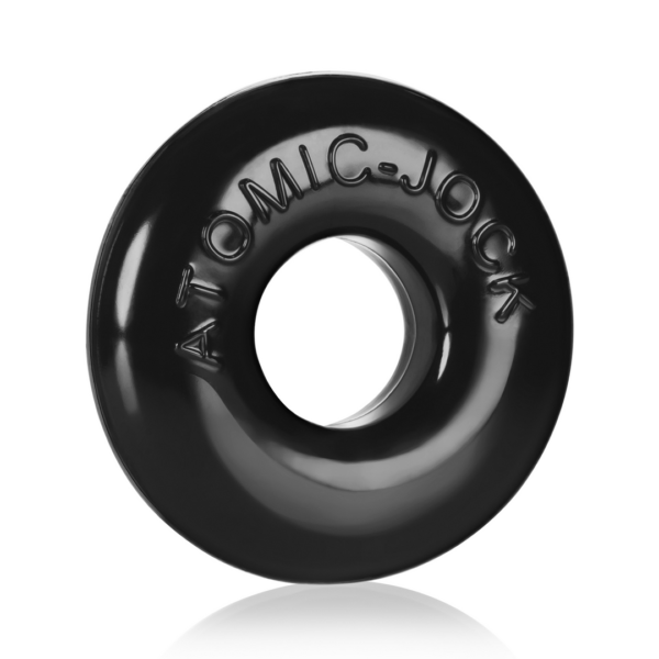 Ringer - 3-pack of Do-Nut-1 Cockrings - Black - Image 3