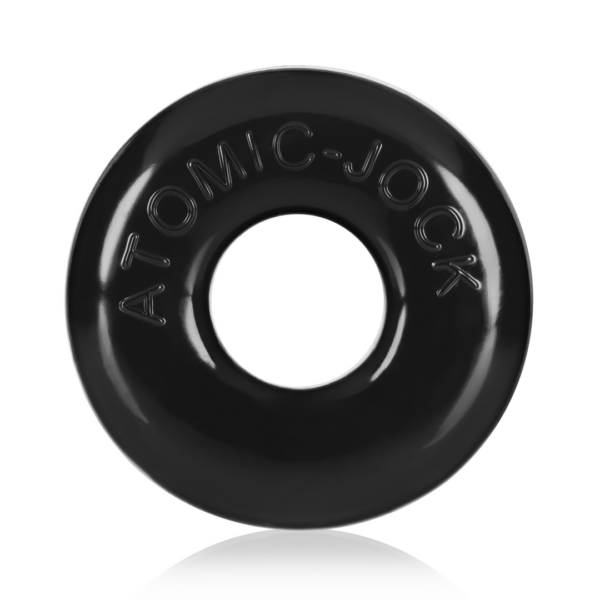 Ringer - 3-pack of Do-Nut-1 Cockrings - Black - Image 4