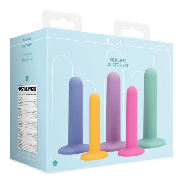 Silicone Vagina Dilator Set - Multicolor - Image 3