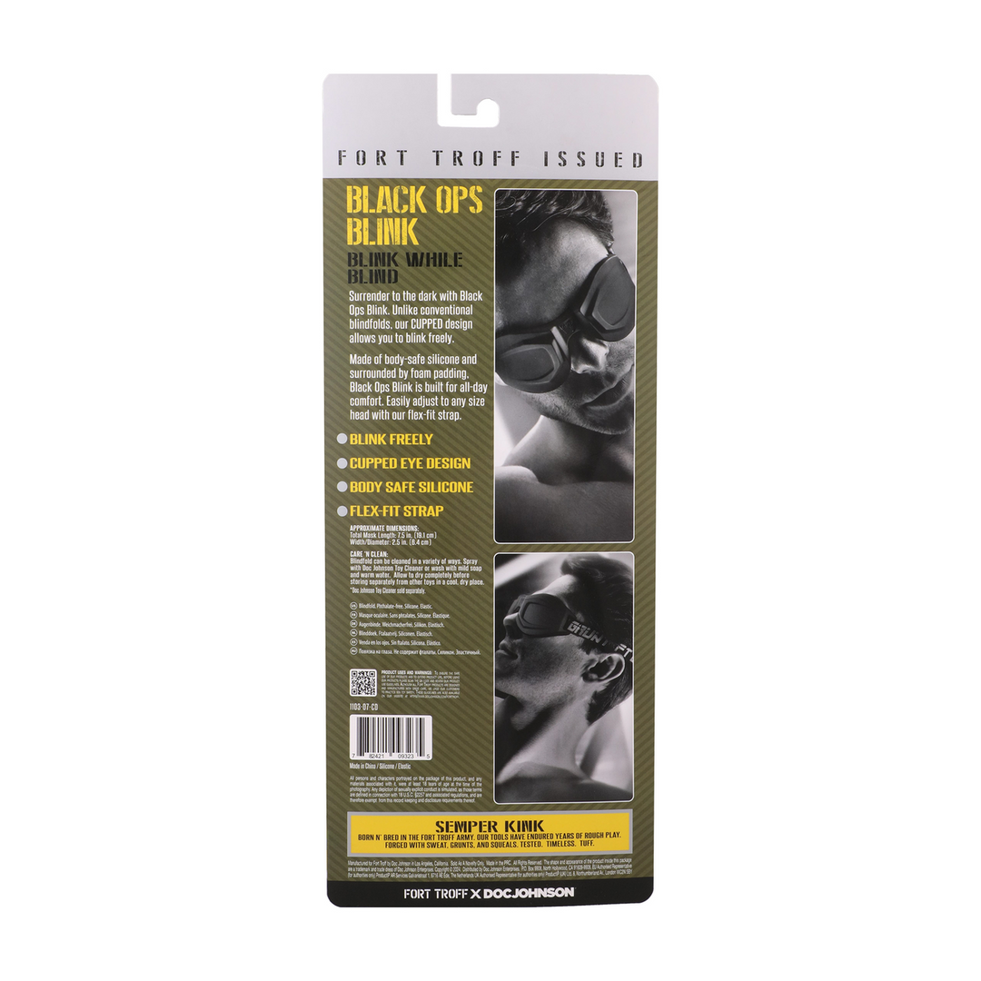 Black Ops Blink - Blindfold - Black 3 Black Ops Blink - Blindfold - Black - Image 3