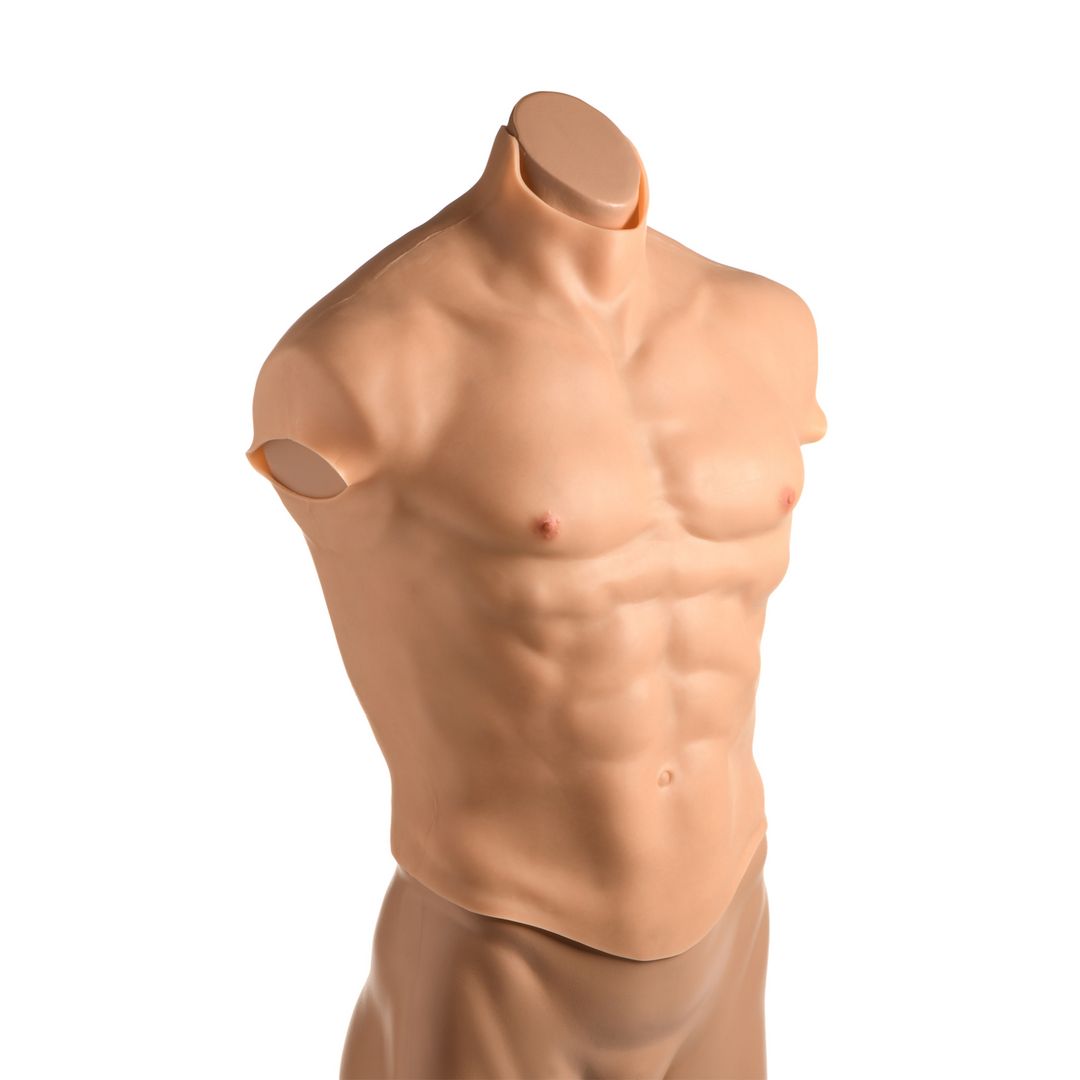 Ripped - Silicone Male Chest - Large 4 Ripped - Silicone Male Chest - Large - Image 4