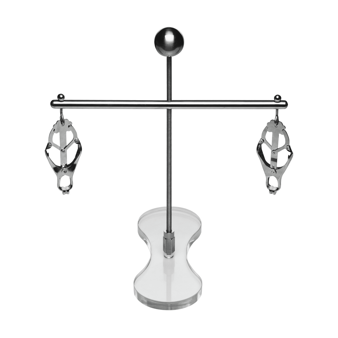 Tower of Pain - Nipple Clamps - Silver