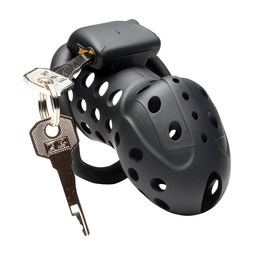 Lock Down - Chastity Cage - Black