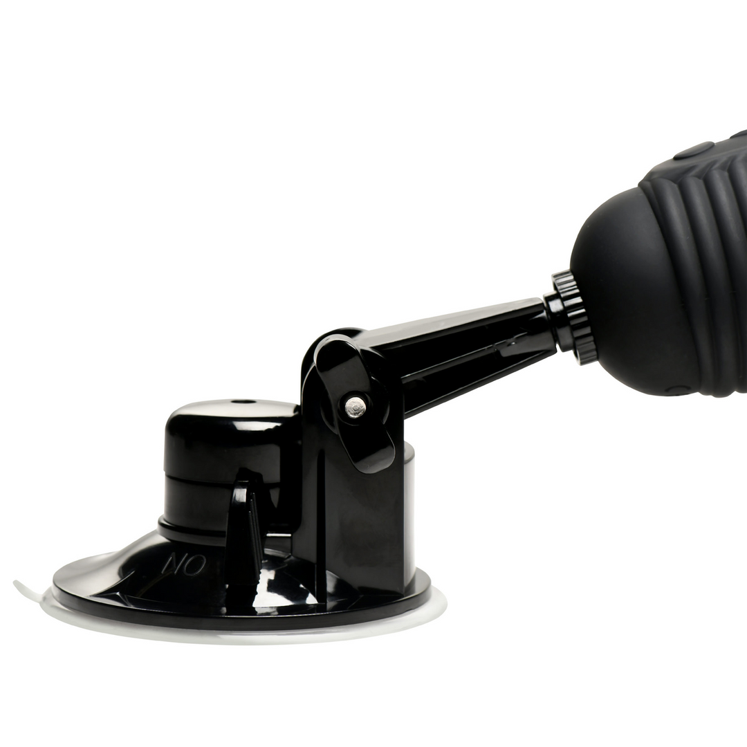 Ultimate Power Pounder - Vibrating and Thrusting Silicone Dildo with Remote Control - Black 5 Ultimate Power Pounder - Vibrating and Thrusting Silicone Dildo with Remote Control - Black - Image 5