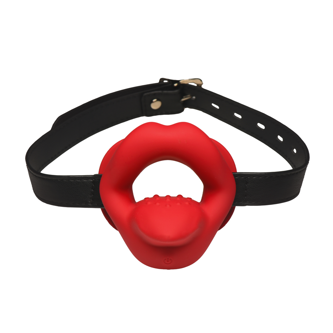 Sissy - Vibrating Mouth Gag - Red