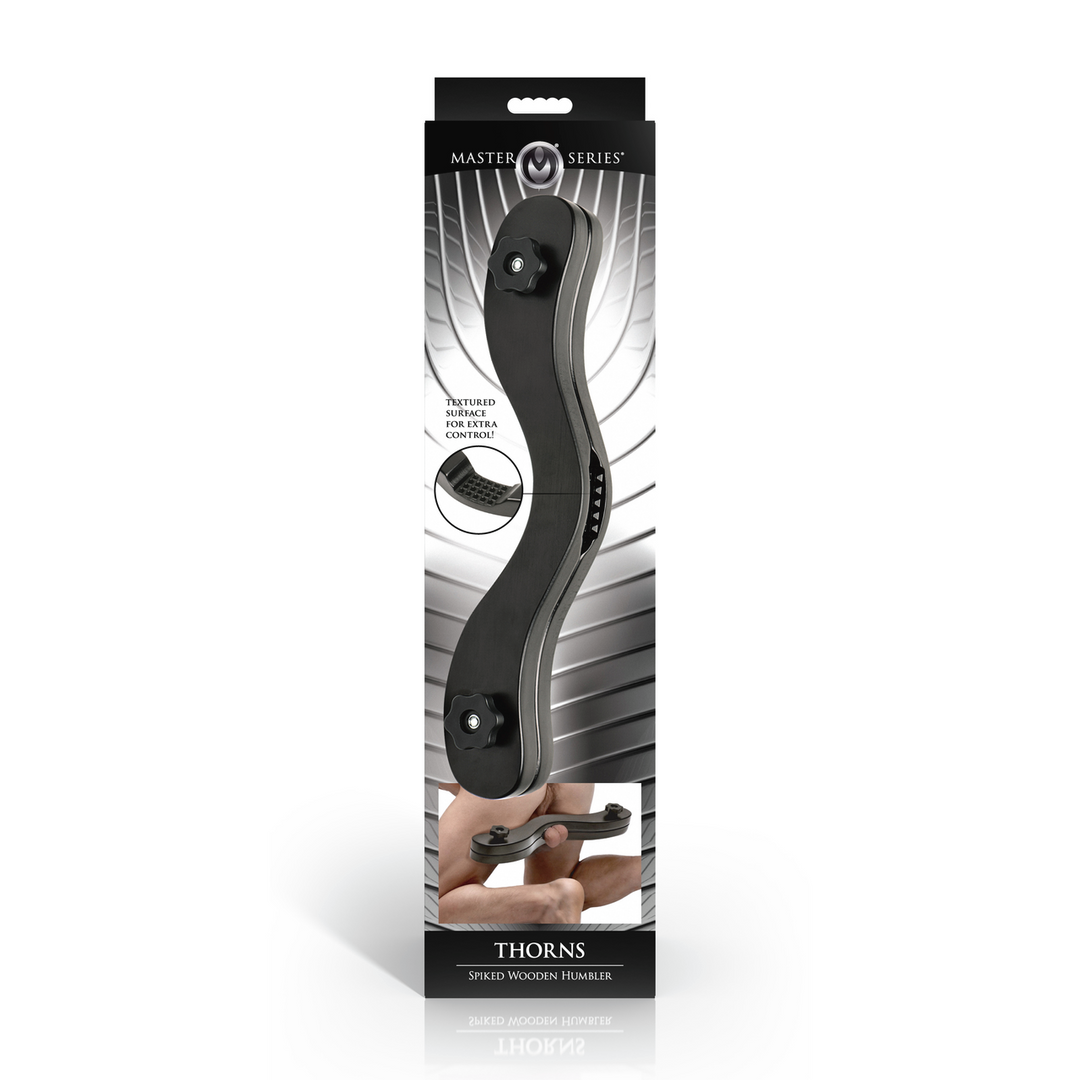 Thorns - Spiked Wooden Humbler - Black 3 Thorns - Spiked Wooden Humbler - Black - Image 3