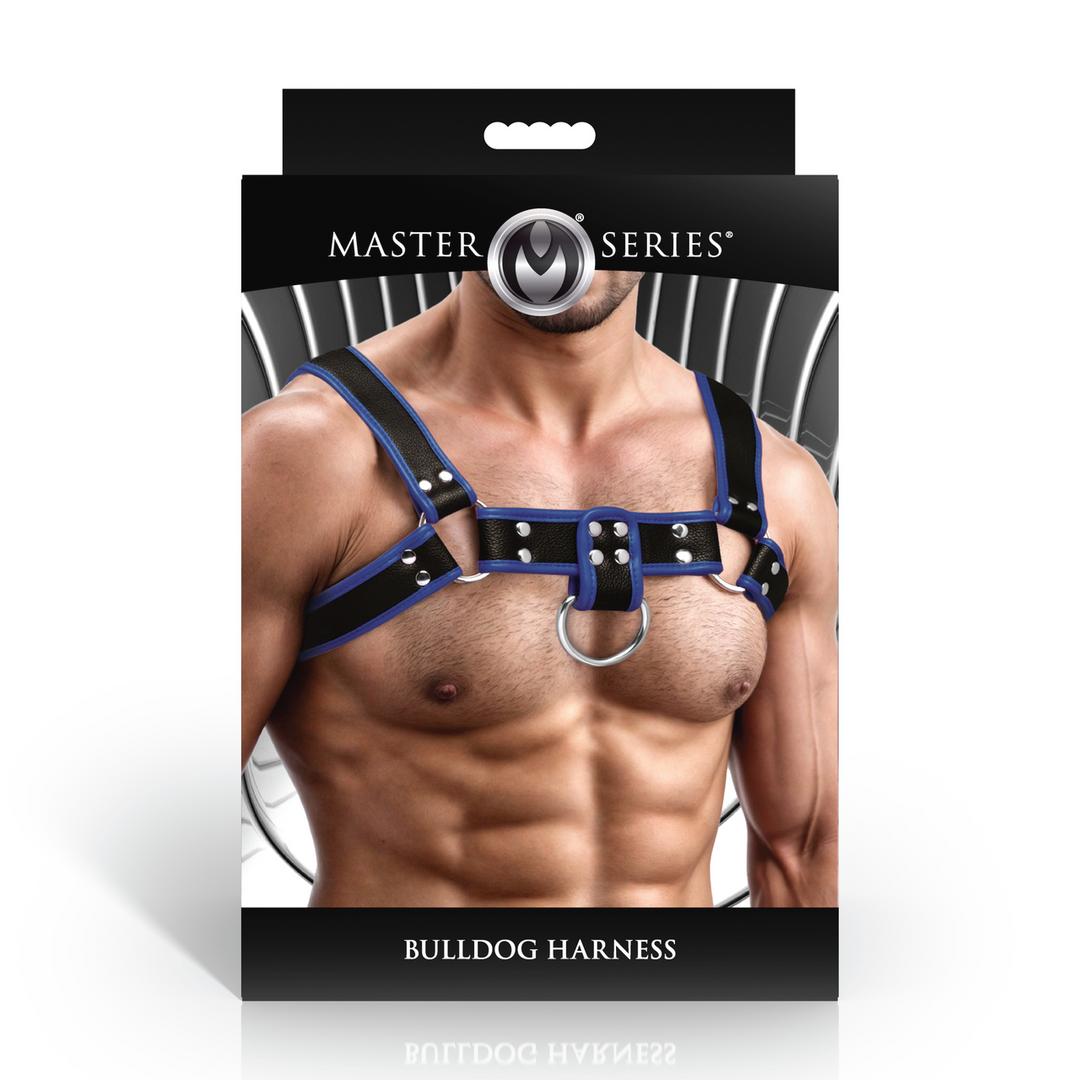 Bulldog Harness - Blue 3 Bulldog Harness - Blue - Image 3