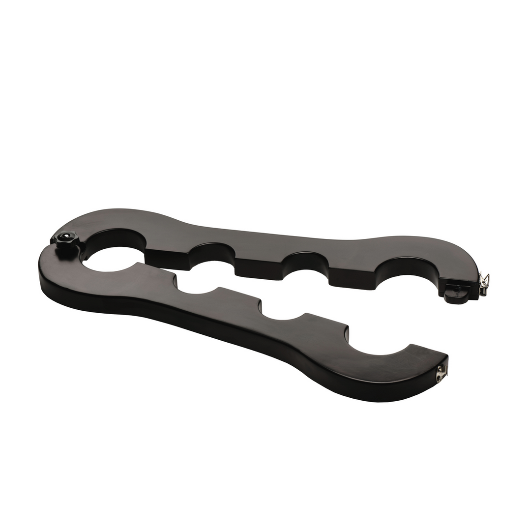 Trapped - Wrist and Ankle Stocks - Black