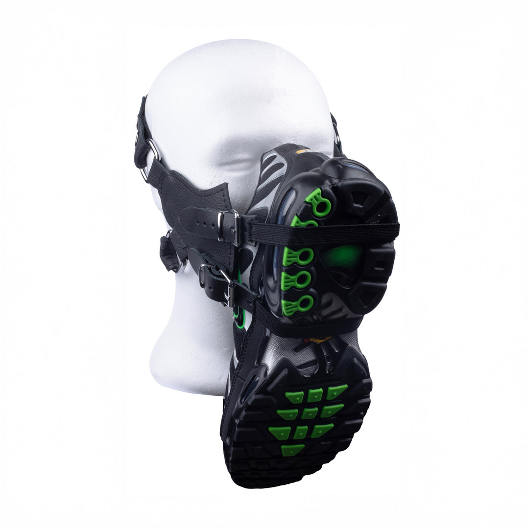 Sniff My Sneaker - Leather Mask - Black 3 Sniff My Sneaker - Leather Mask - Black - Image 3