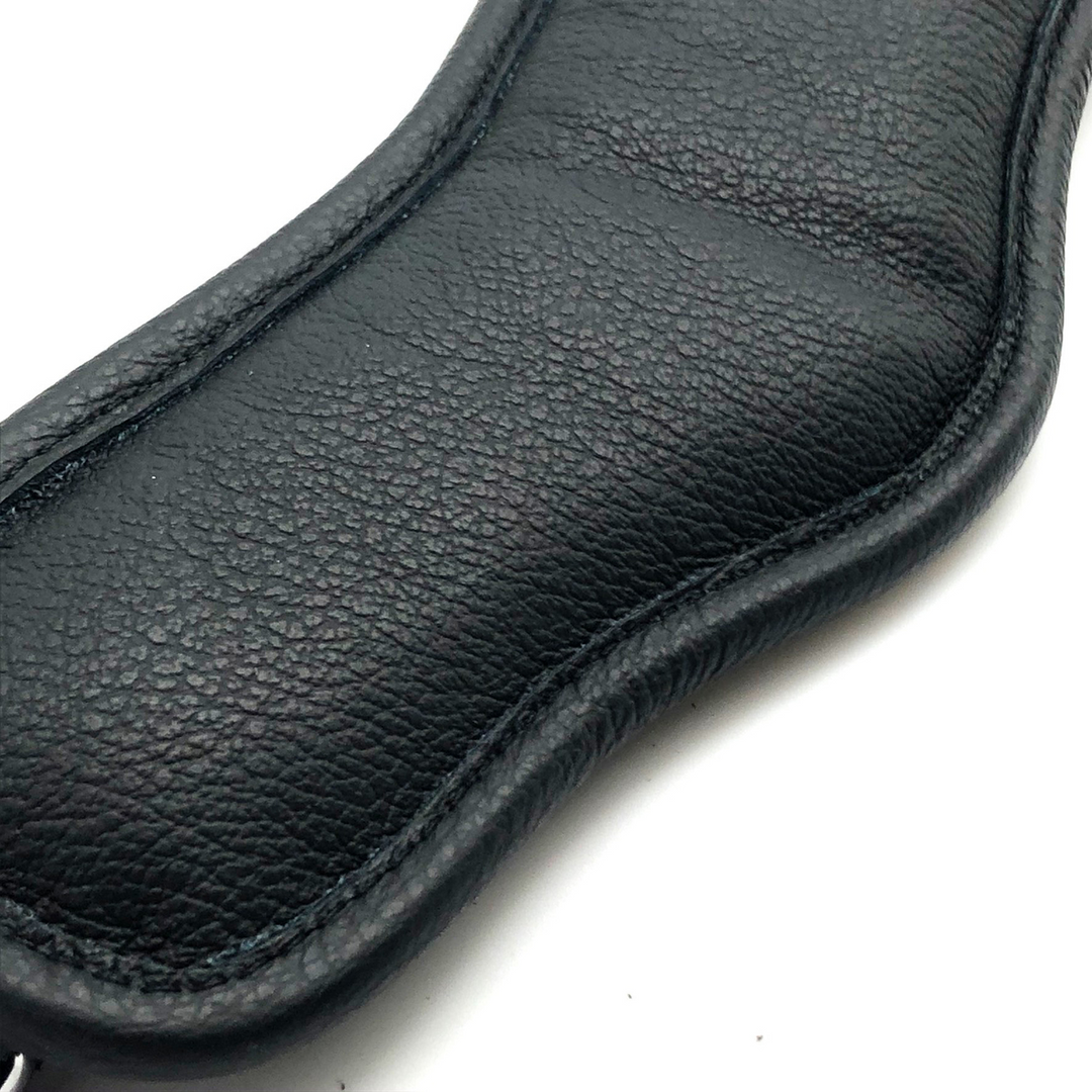 Leather Collar - Black 3 Leather Collar - Black - Image 3