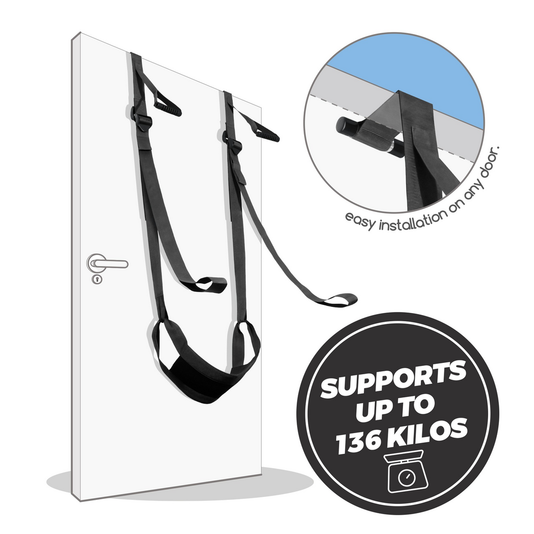 Deluxe Sex Door Swing - Black 6 Deluxe Sex Door Swing - Black - Image 6