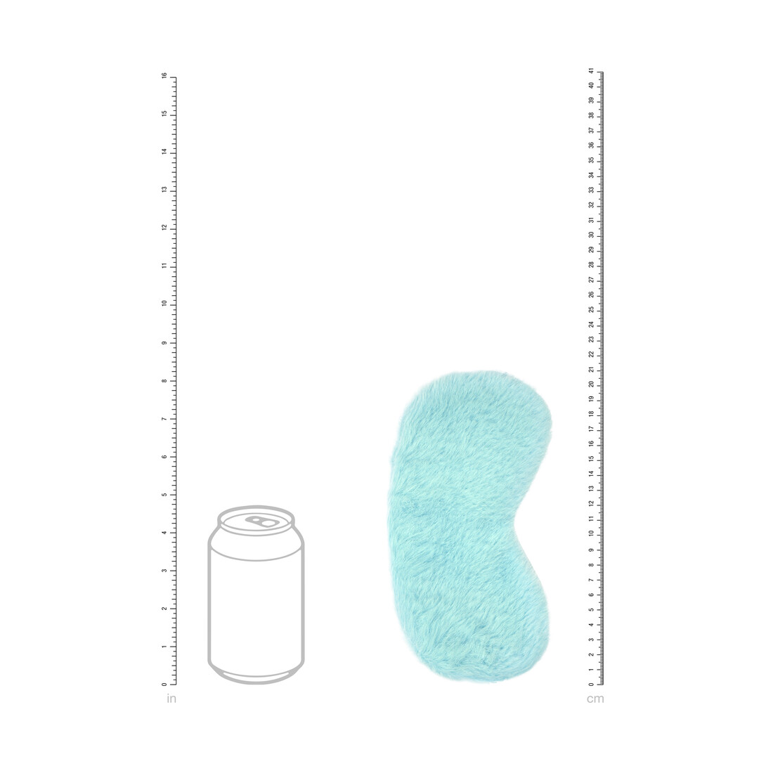 Fluffy Mask - Powder Blue 5 Fluffy Mask - Powder Blue - Image 5