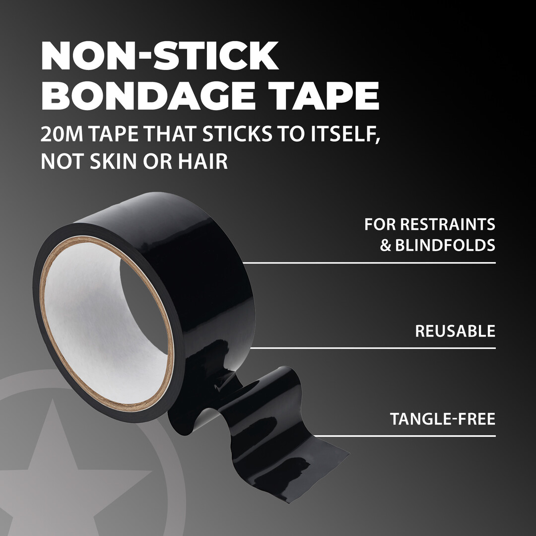 PVC Non-Stick Tape - 20 m - Black 5 PVC Non-Stick Tape - 20 m - Black - Image 5