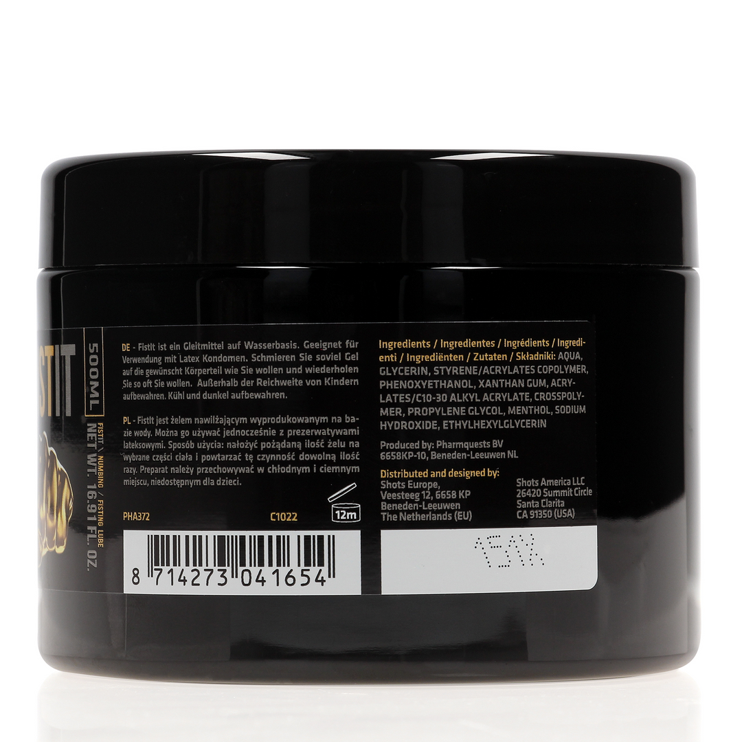 Numbing Lubricant - 17 fl oz / 500 ml 3 Numbing Lubricant - 17 fl oz / 500 ml - Image 3