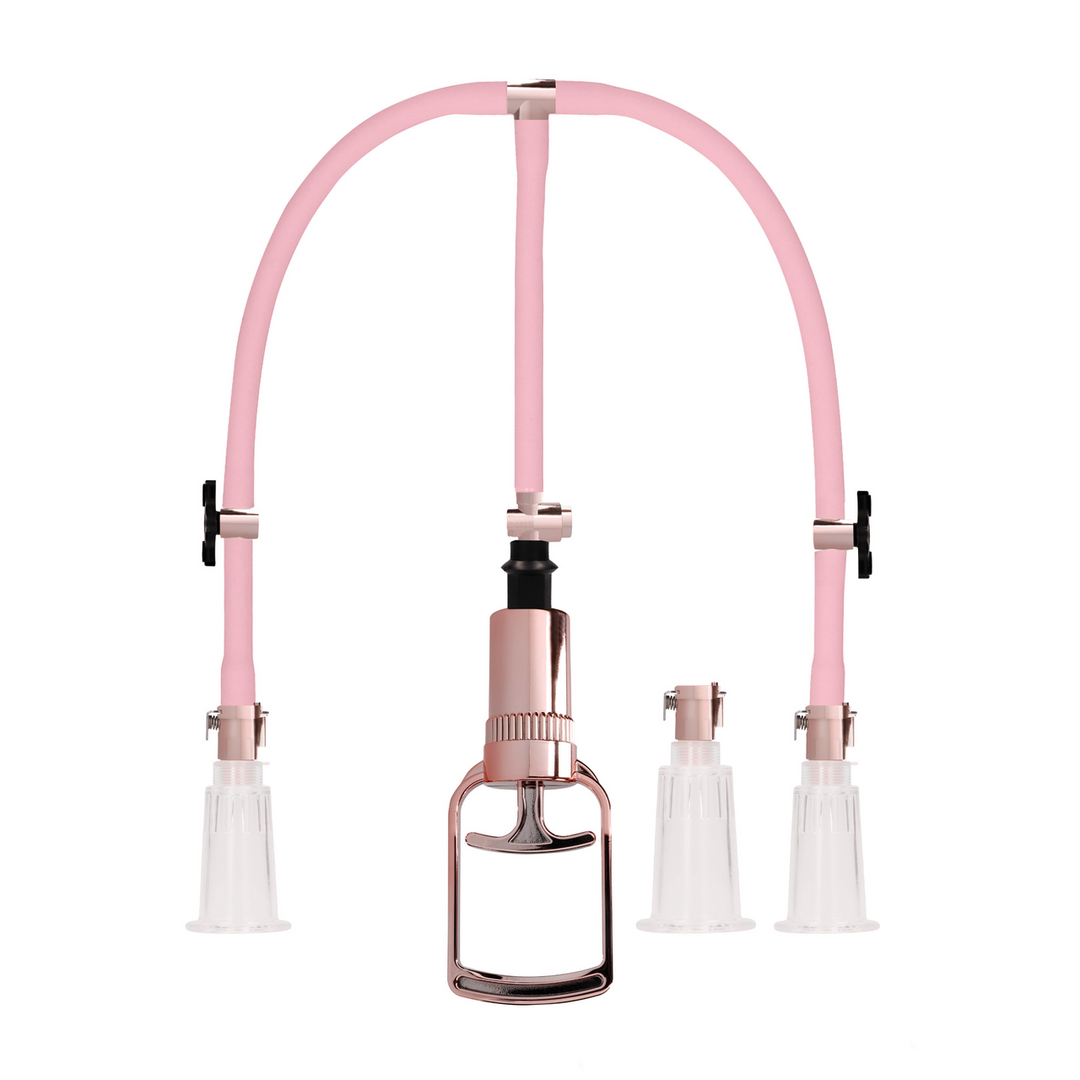 Clitoral Nipple Pump Set Medium - Medium