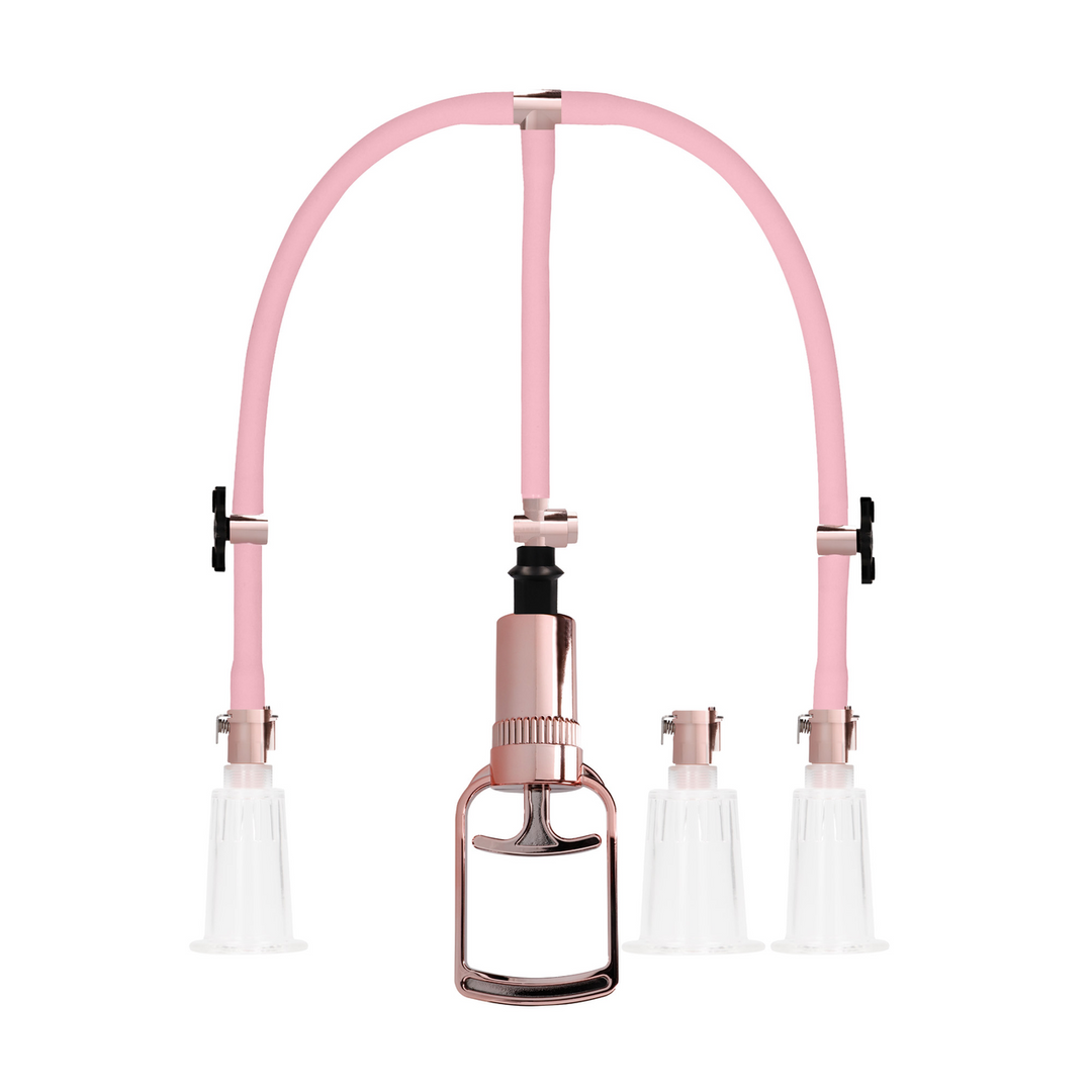 Clitoral Nipple Pump Set Medium - Large