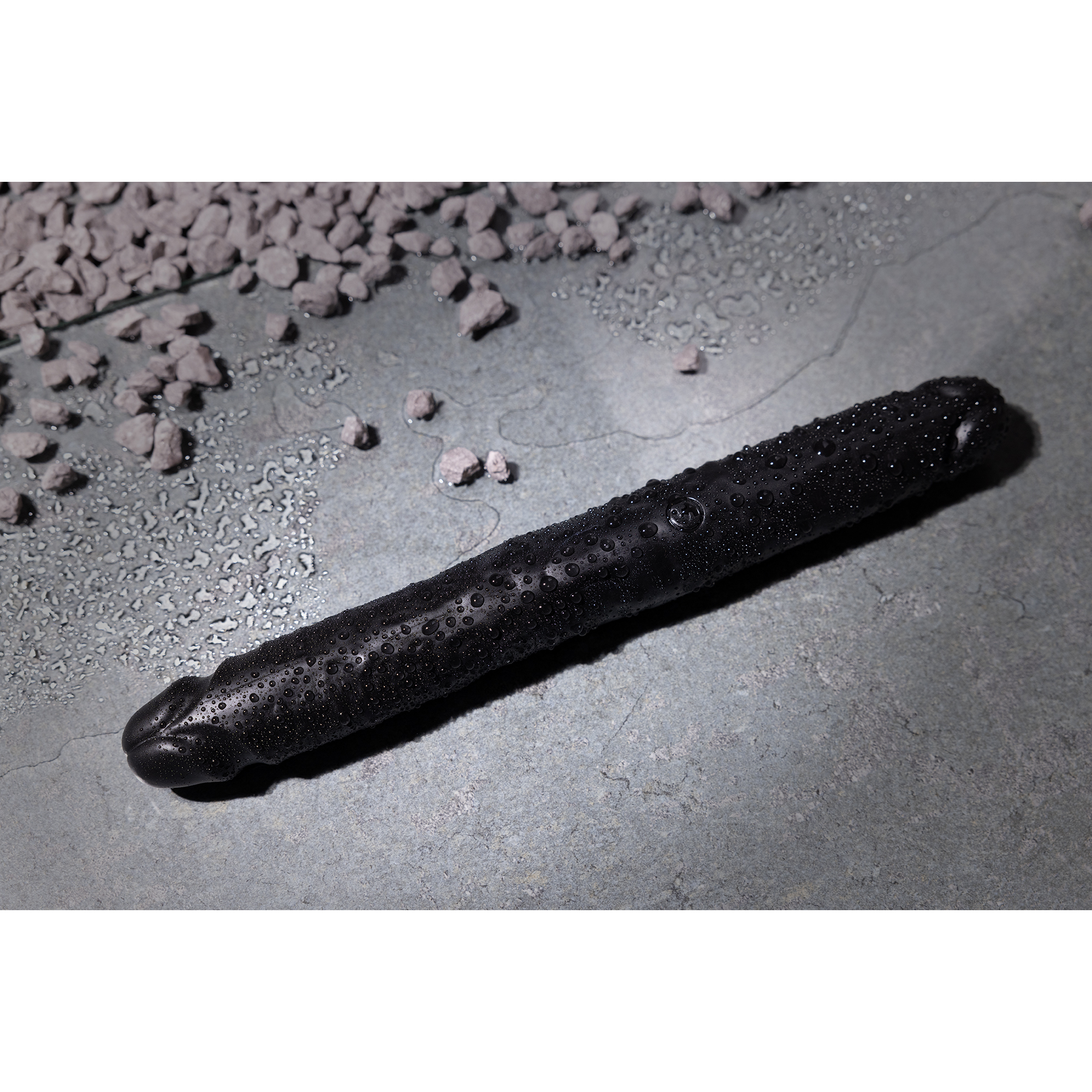 Slim Double Ended Dong 12 / 30,5 cm - Black 6 Slim Double Ended Dong 12 / 30,5 cm - Black - Image 6