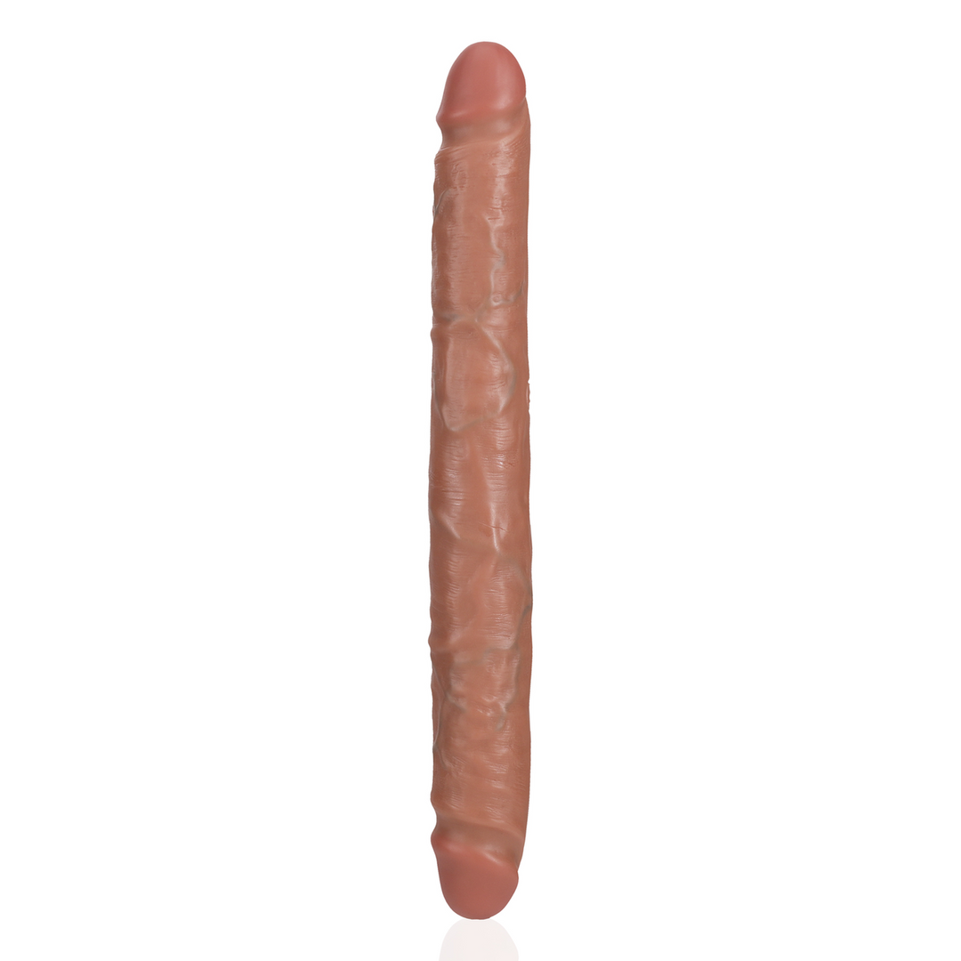 Slim Double Ended Dong 12 / 30,5 cm - Tan 5 Slim Double Ended Dong 12 / 30,5 cm - Tan - Image 5