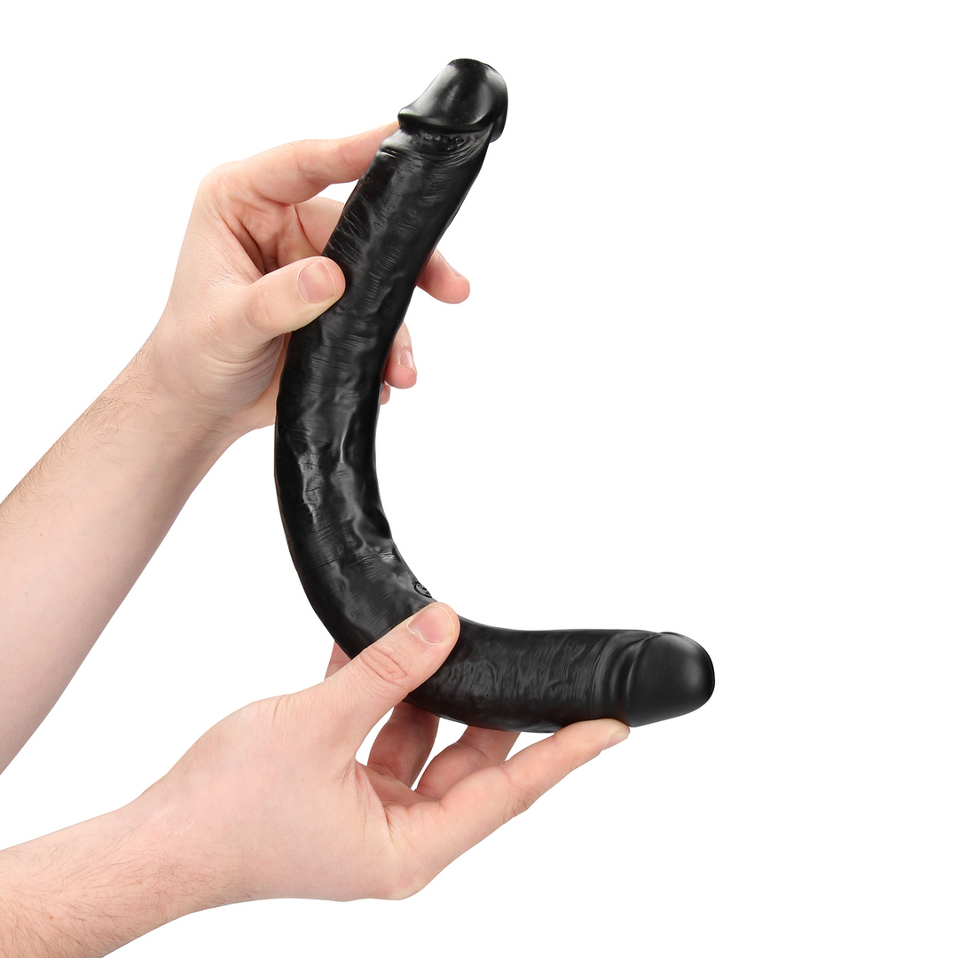 Slim Double Ended Dong 14 / 35,6 cm - Black 7 Slim Double Ended Dong 14 / 35,6 cm - Black - Image 7