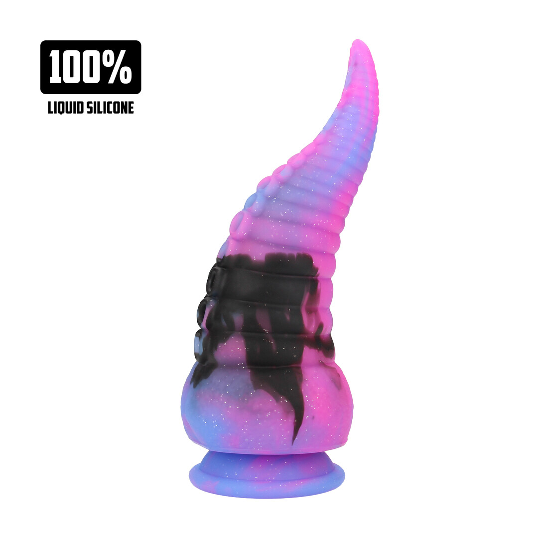 Deep Riser - Silicone Dildo - Purple