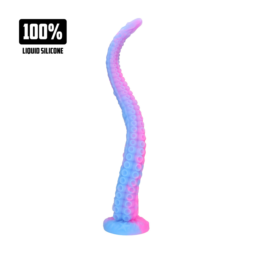 Tentacle Serpent - Anal Snake  50 cm - Purple/Blue