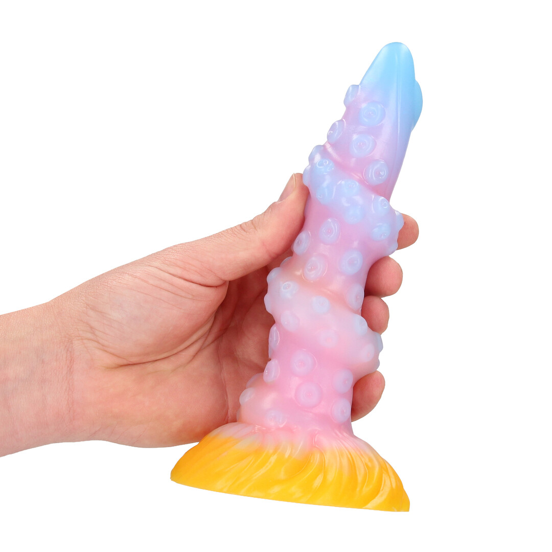 Rainbow Kraken - Silicone Butt Plug - Rainbow 7 Rainbow Kraken - Silicone Butt Plug - Rainbow - Image 7