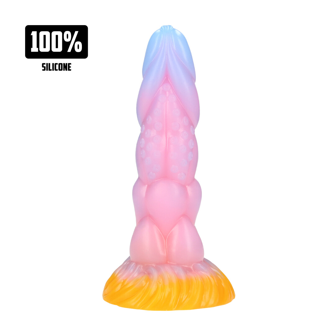 Rainbow Canine - Silicone Butt Plug - Rainbow