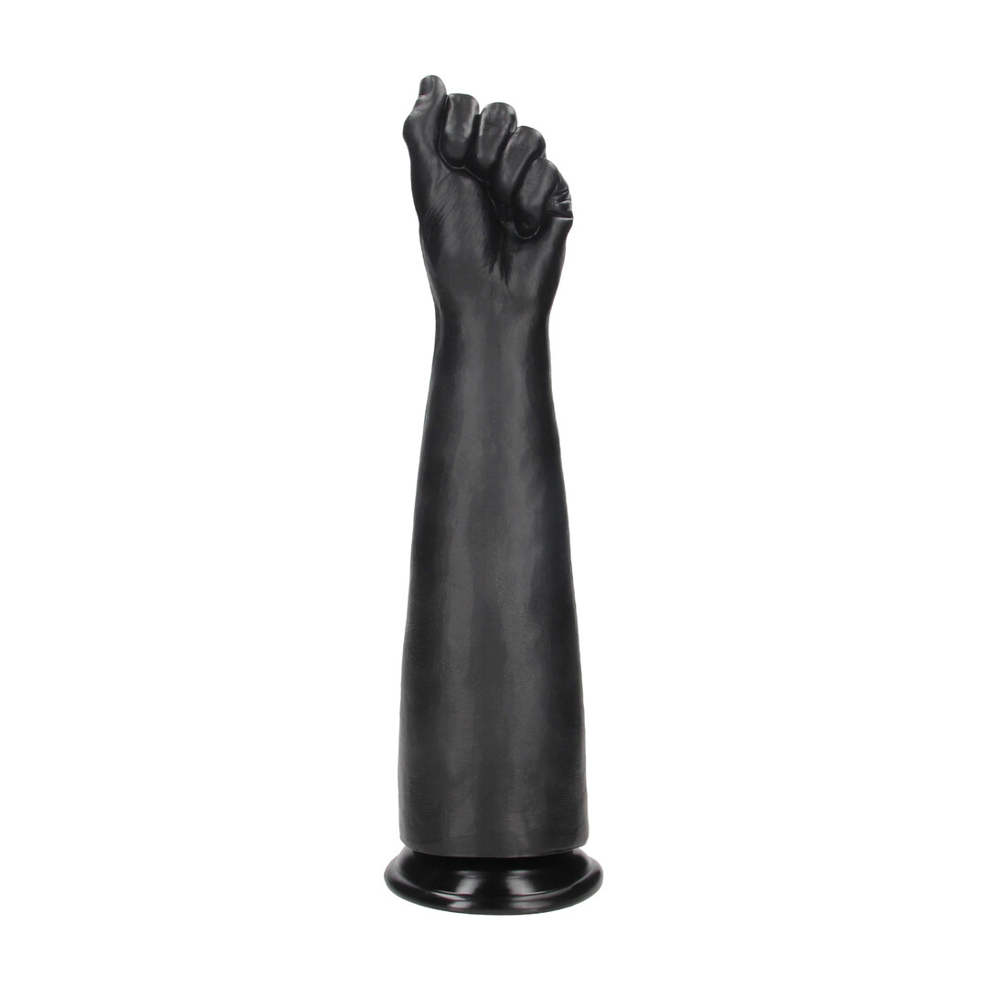 Fist of Pleasure XL - Fist Dildo -35 cm - Black