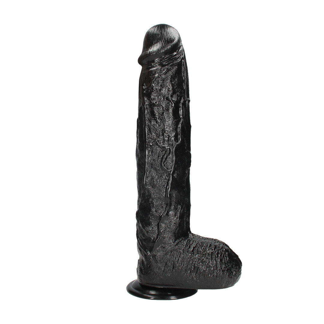 Realistic Giant - Realistic Dildo - 32 cm - Black 4 Realistic Giant - Realistic Dildo - 32 cm - Black - Image 4